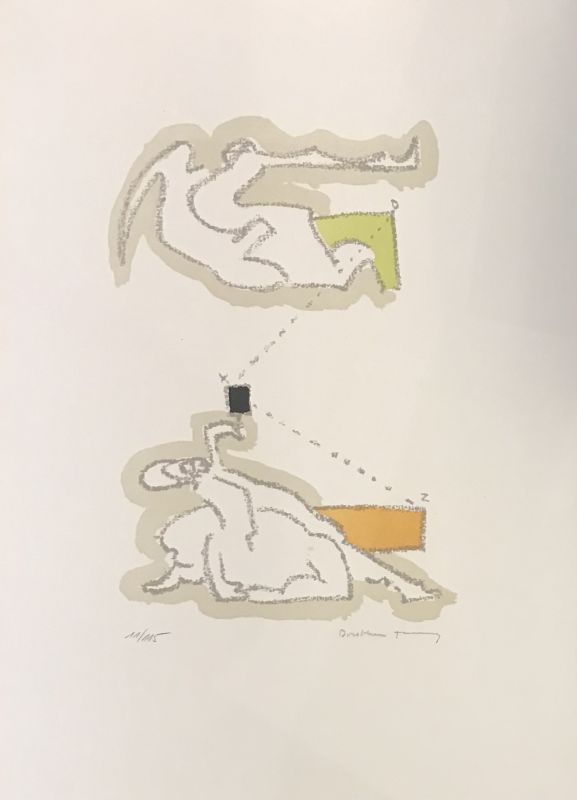 Logarithme (Lithographie) - Dorothea  TANNING