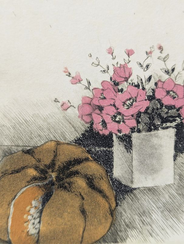 Testa la zucca (Aquatinte) - Annapia ANTONINI