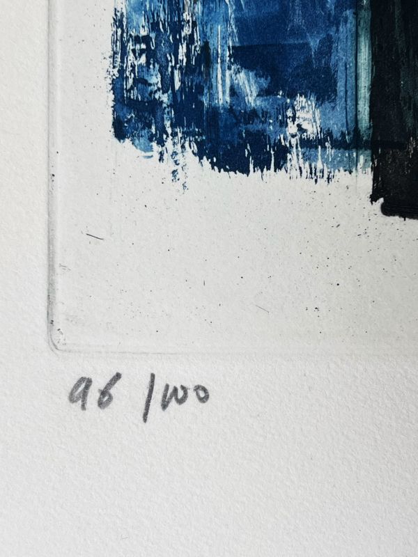 Eau-forte I (Eau-forte et aquatinte) - Pierre  SOULAGES