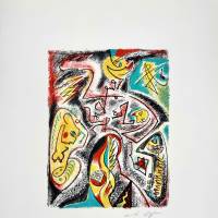 Ballet d'insectes (Farblithographie) — André MASSON — Vorderansicht