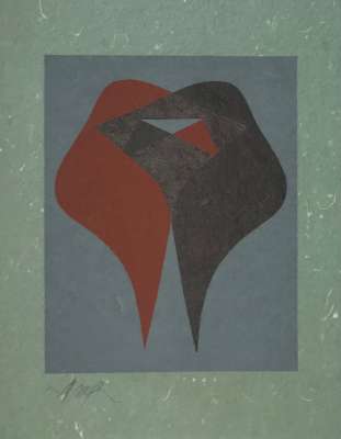 Arthur Rimbaud (Bois gravé) - Hans ARP