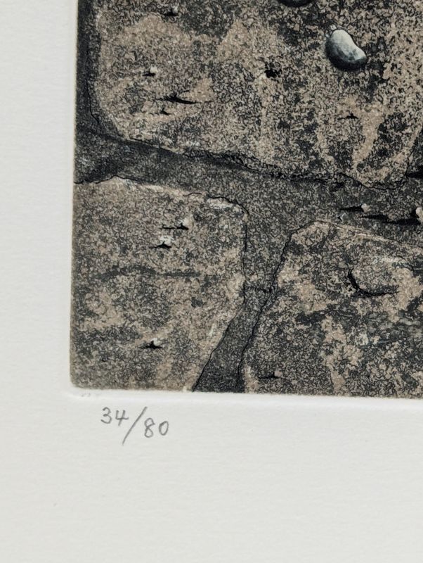 ASADA Hiroshi (1931-1997) // Un Instant (Aguatinta) -  Artistes Divers