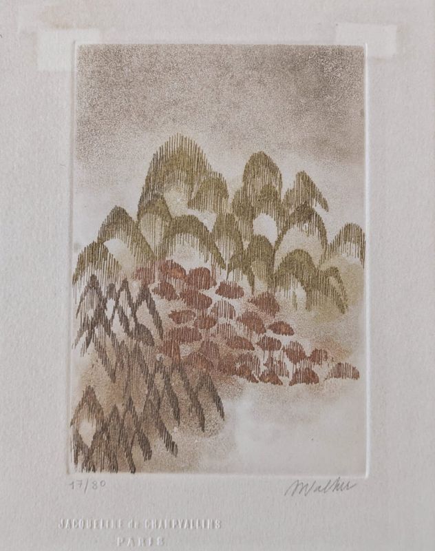 Zoum Walter (1902-1974) // Sans titre (Radierung und Aquatinta) -  Artistes Divers