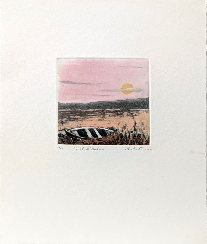 Morgenhimmel (Aquatinta) - Annapia ANTONINI