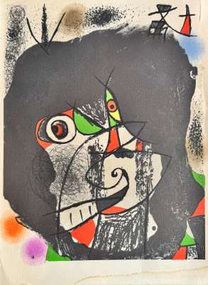 Las revoluciones esc&eacute;nicas del siglo XX (Litografía) - Joan  MIRO