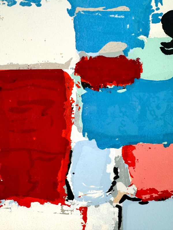 Méditerranée (Schablone) — Nicolas DE STAËL — Detailansicht