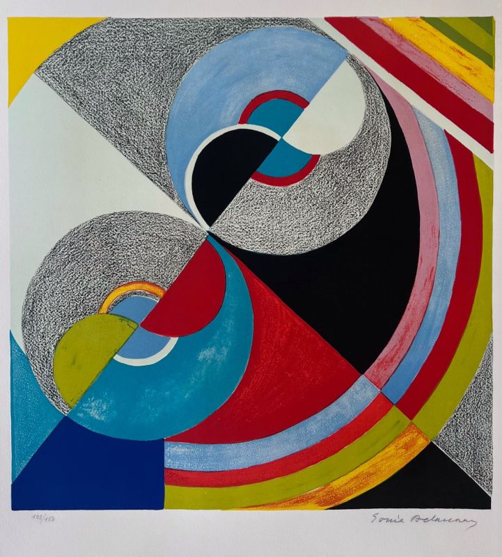 Ritmo de color (Litografía) - Sonia DELAUNAY