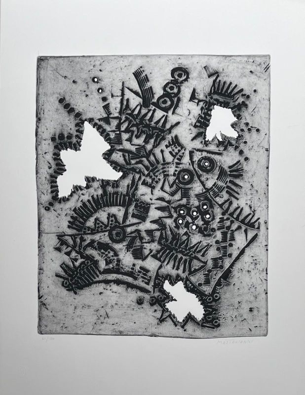 Umberto Mastroianni (1910-1988) // Sans titre (Radierung) -  Artistes Divers