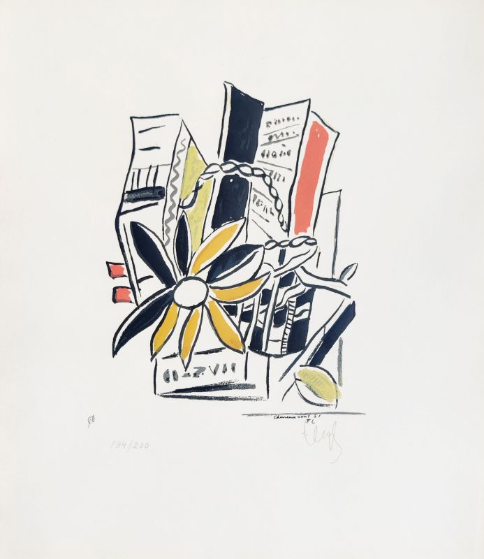 Chevreuse (Serigrafía) - Fernand LEGER