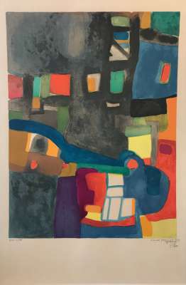 Grisande (Lithograph) - Maurice ESTEVE