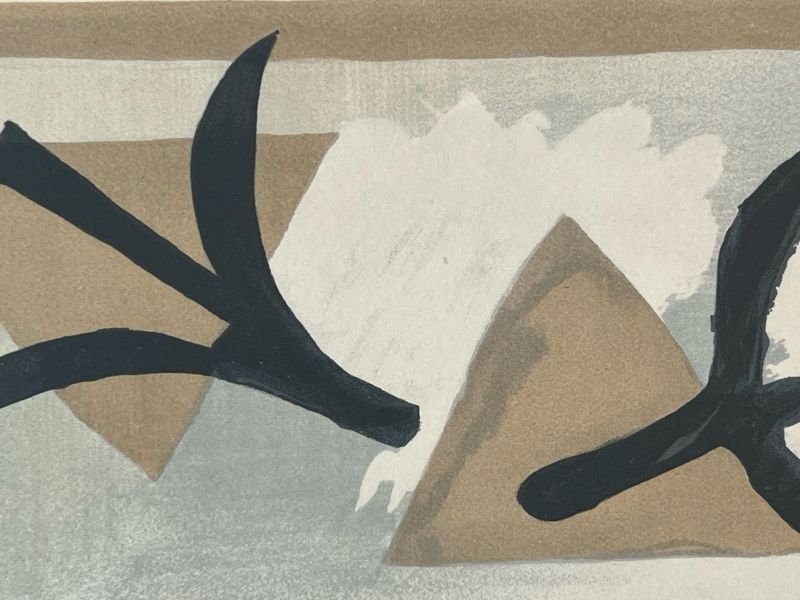 Les Martinets (Lithographie) - Georges BRAQUE