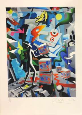 Pop Quiz (Siebdruck) - Mark KOSTABI