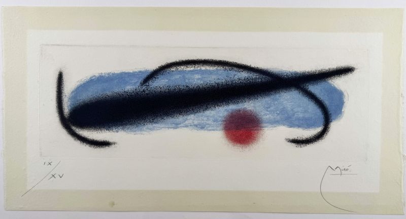Fus&eacute;es 1 (Etching and aquatint) - Joan  MIRO