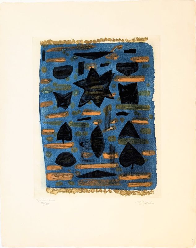 L’étoile (Aquatinte) - Roger BISSIERE