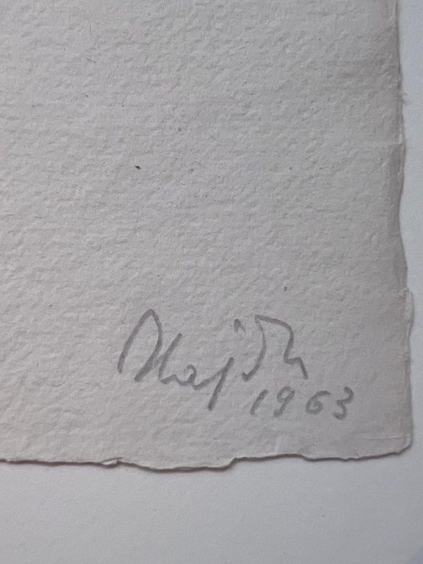 &Eacute;tienne Hadju (1907-1996)// Sans titre (Stich) -  Artistes Divers