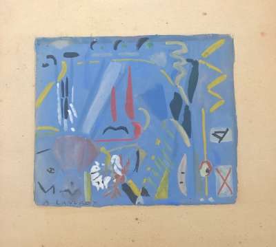 Sans titre (Gouache (moderne)) - André LANSKOY