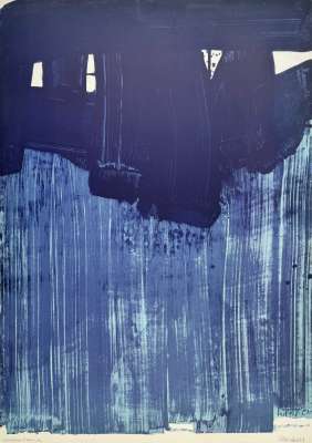 Lithografie Nr. 23 (Farblithographie) - Pierre  SOULAGES