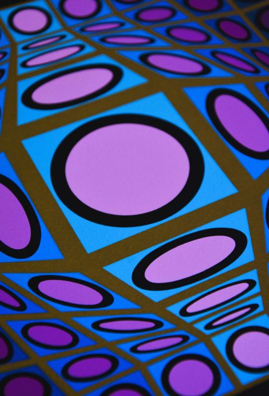 Microcosmos (Silkscreen) - Victor  VASARELY