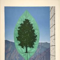Le dernier cri (Farblithographie) — René MAGRITTE — Ansicht mit Rändern