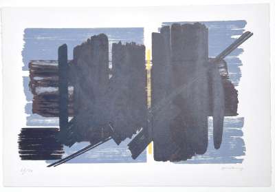 L 2 (Litografía) - Hans HARTUNG