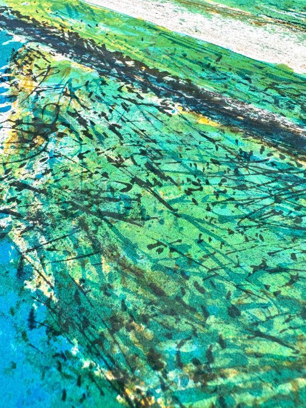 Guy Bardone (1927-2015) // Rivière aux grands arbres (Lithograph) — Artistes Divers — Detail view