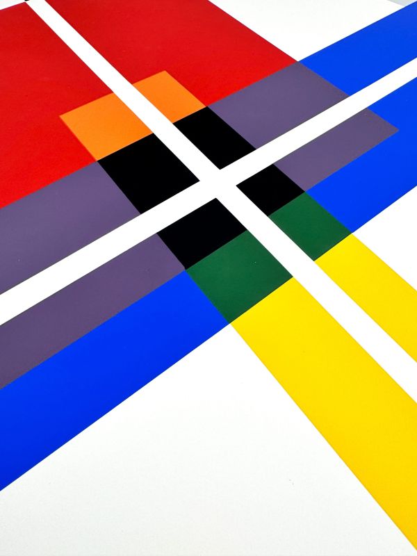Constructions Plan (Sérigraphie) - Jean GORIN