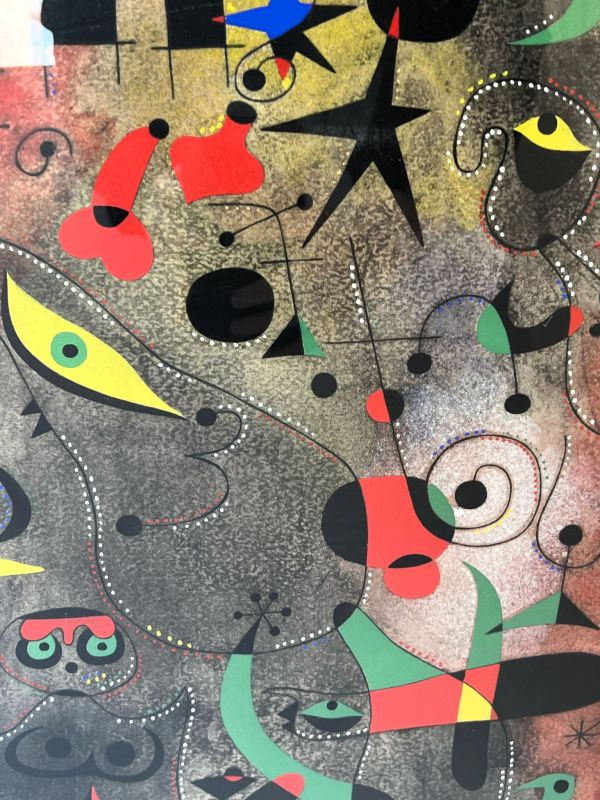 Waking up in the morning (Constellations) (Stencil) - Joan  MIRO