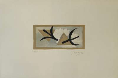 The Martinets (Lithograph) - Georges BRAQUE