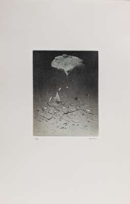 ASADA Hiroshi (1931-1997) // Sans titre (Aguatinta) -  Artistes Divers