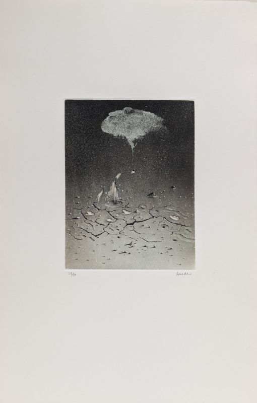 ASADA Hiroshi (1931-1997) // Sans titre (Aguatinta) -  Artistes Divers
