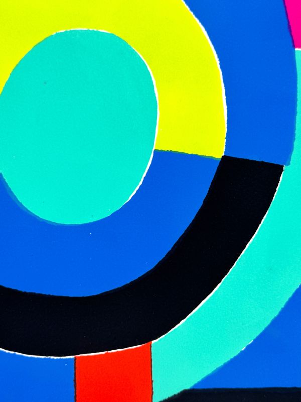 The Green (Lithograph) - Sonia DELAUNAY
