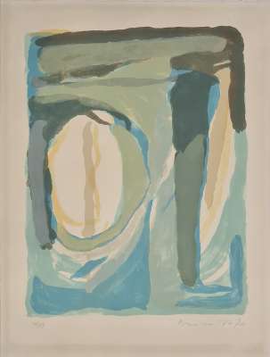 Sans titre (Lithographie) - Bram   VAN VELDE