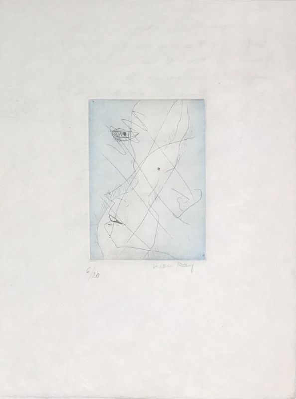 Les Chambres, poèmes du temps qui ne passe pas (Eau-forte et aquatinte) -  MAN RAY
