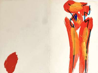 Carte de voeux (Greetings card) - Olivier DEBRE