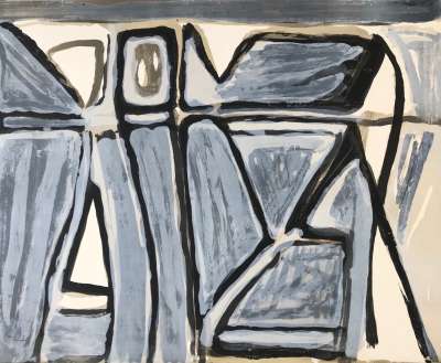 Ensemble (Lithographie) - Bram   VAN VELDE