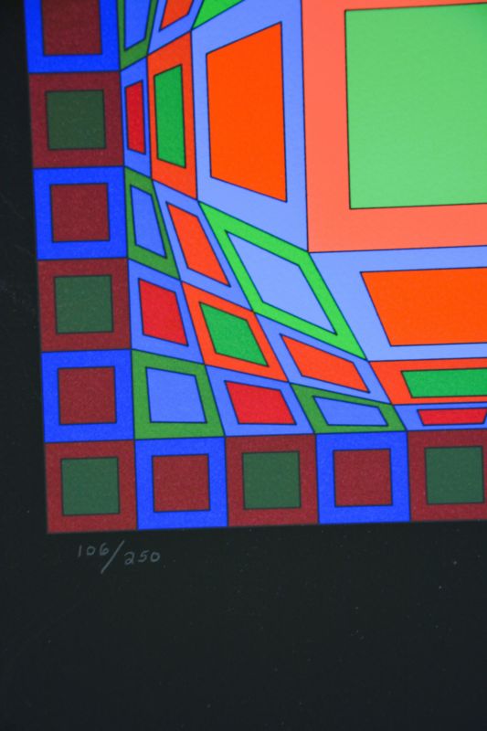 Microcosmos (Sérigraphie) - Victor  VASARELY