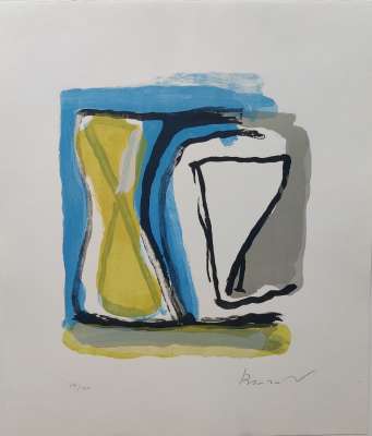 Sans titre (Lithographie) - Bram   VAN VELDE