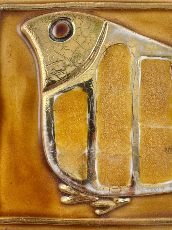 Kasten Vogel bronze (Keramik) - Mithé ESPELT