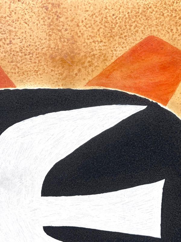 L'oiseau de feu (Oiseau XIII) (Radierung) - Georges BRAQUE