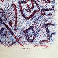Surprises du Hasard (Lithograph) — Max ERNST — Signature detail