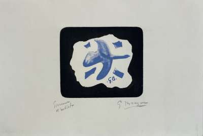 Oiseau (Stich) - Georges BRAQUE