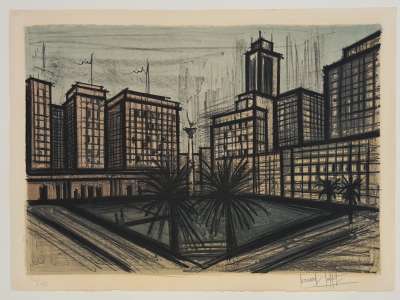 San Francisco (Lithographie) - Bernard BUFFET