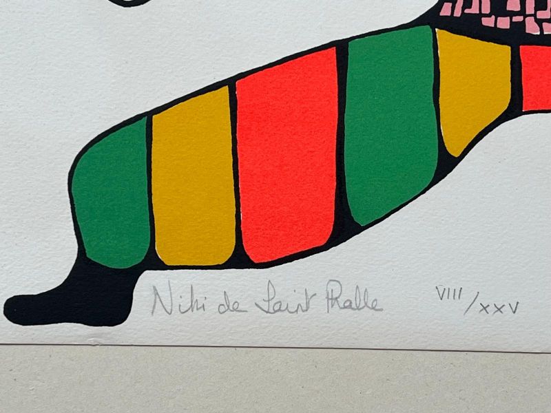 Te quiero (Litografía) - Niki DE SAINT PHALLE