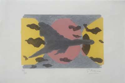 Equinox (Lithograph) - Georges BRAQUE