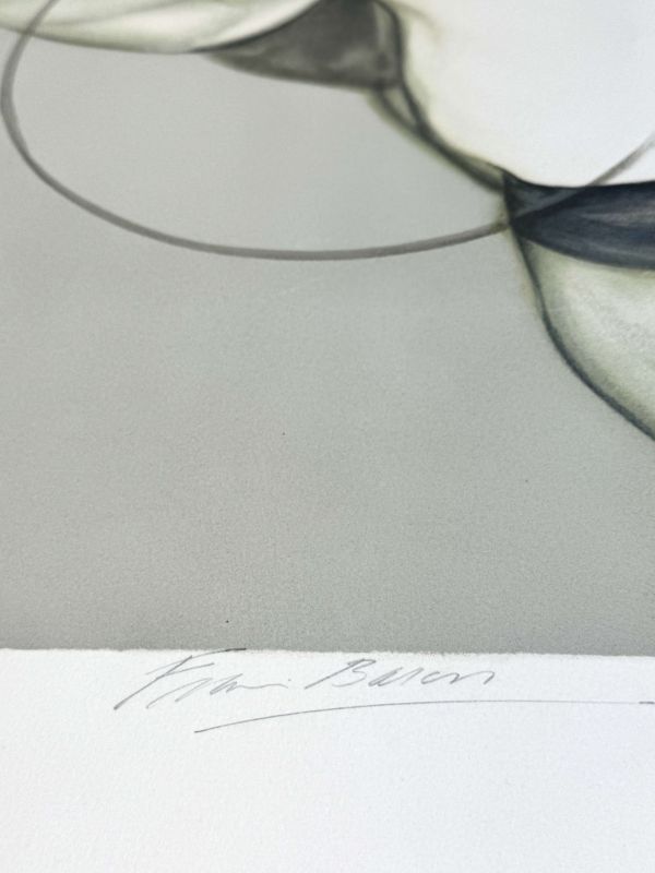 Ödipus und die Sphinx (Farblithographie) — Francis BACON — Detail der Signatur