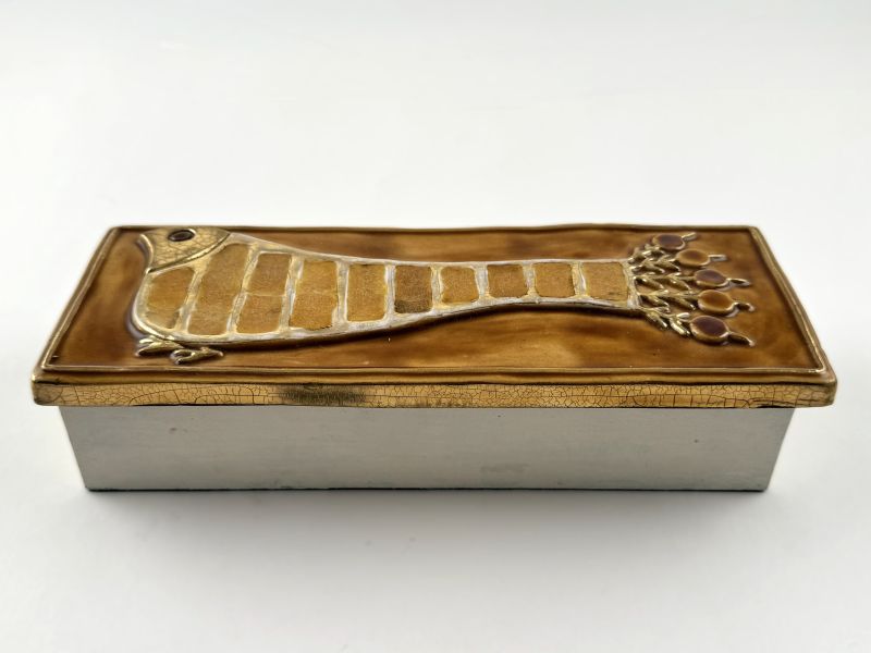 Kasten Vogel bronze (Keramik) - Mithé ESPELT