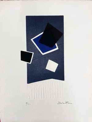 Image du temps (Engraving) - Jacqueline DEBUTLER