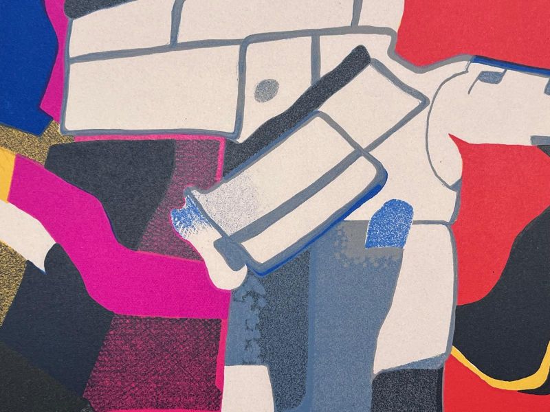 Bougri (Lithograph) - Maurice ESTEVE