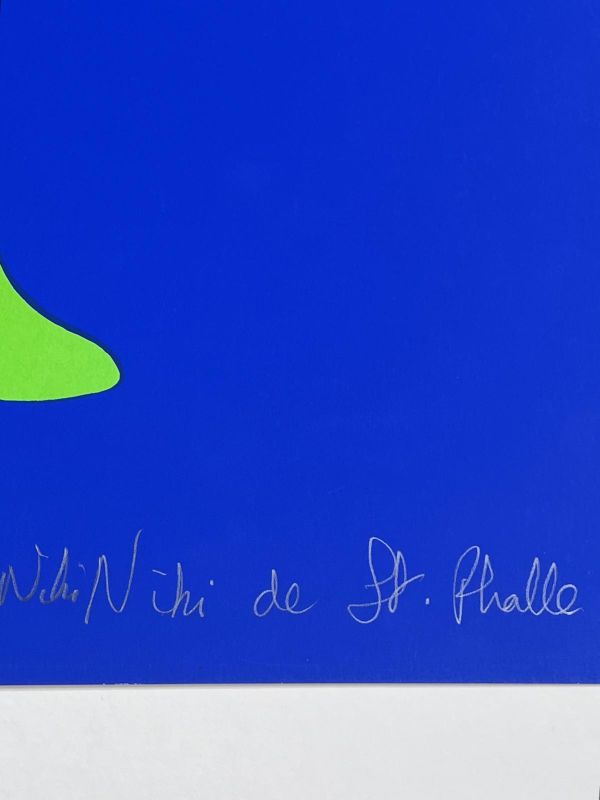 L'oiseau amoureux (Sérigraphie) - Niki DE SAINT PHALLE
