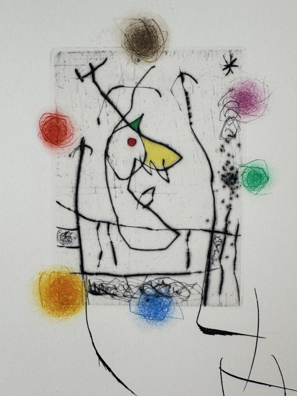 Miranda (Radierung) - Joan  MIRO